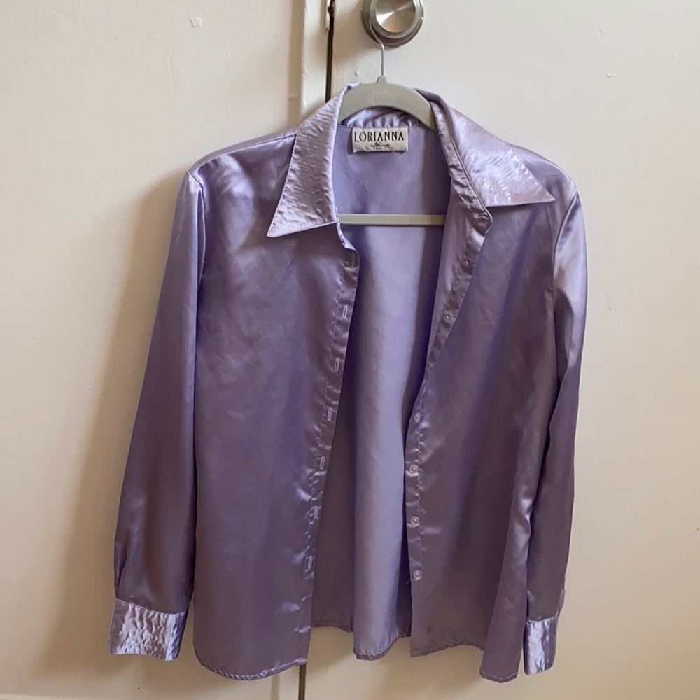 Vintage silk top